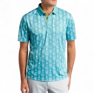 Swannies Elliott Golf Polo‎ Shirt Size Large